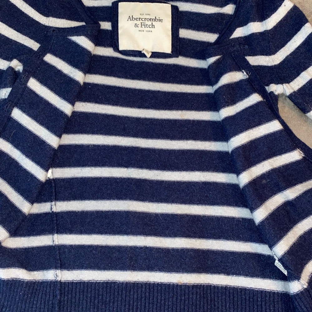 3/4 sleeve Nautical Abercrombie Cardigan